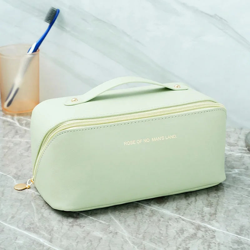 Bolsa Organizadora de Maquillaje para Viaje – Estuche de Lujo con Cremallera