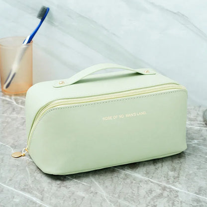 Bolsa Organizadora de Maquillaje para Viaje – Estuche de Lujo con Cremallera