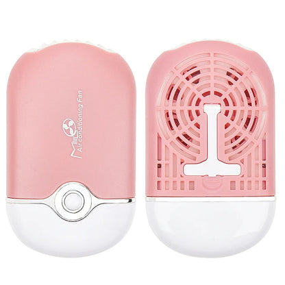 Mini Ventilador USB Portátil para Secado de Pestañas y Esmalte de Uñas