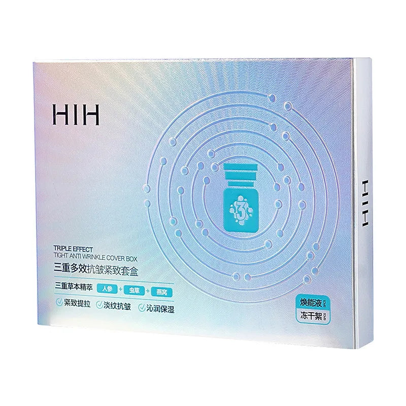 Set de Skincare Antiedad con Triple Péptido – Reafirmante, Lifting e Hidratante para Todo Tipo de Piel