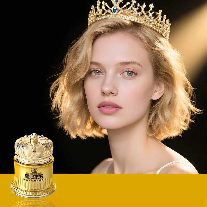Crema de Colágeno Soluble con Corona 50g – Antiarrugas e Hidratante para Piel Seca