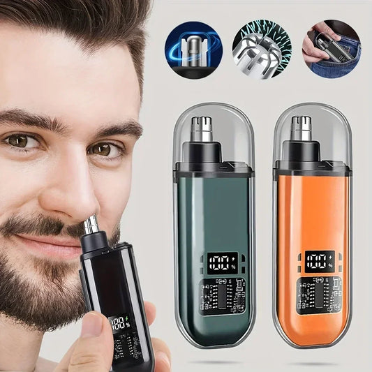 Cortapelos de Nariz y Orejas - Precisión y Comodidad USB-C