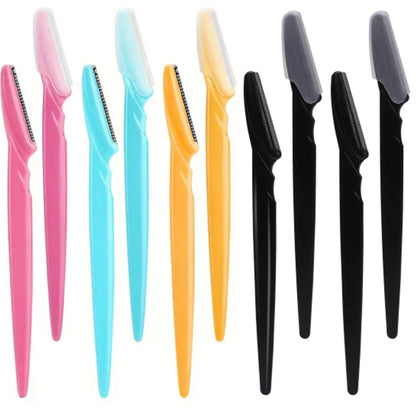 Set de Cuchillas Perfiladoras Faciales y de Cejas (Cortador de Vello Facial y Corporal de Alta Precisión en Acero Inoxidable)
