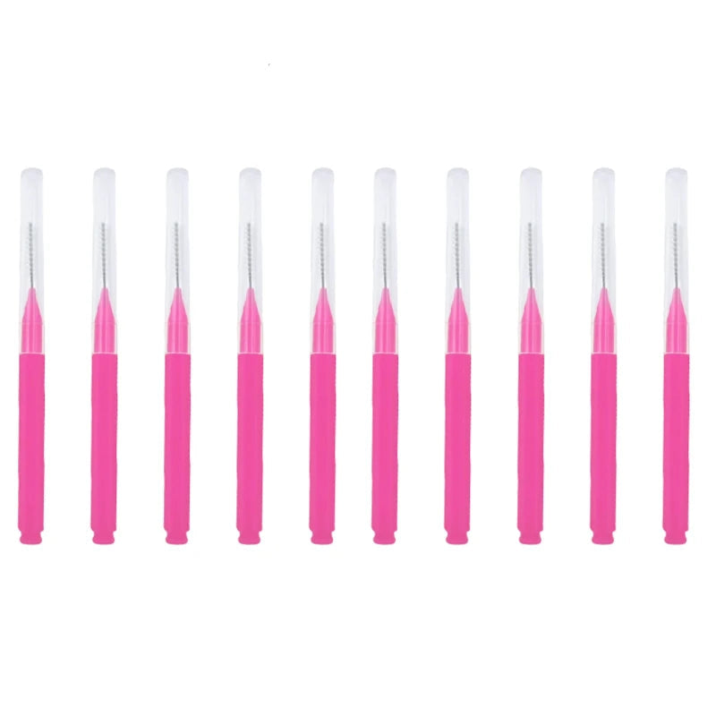 Mini Cepillos Desechables para Cejas y Lifting de Pestañas (Pack de 5 / 10 / 50 Unidades)