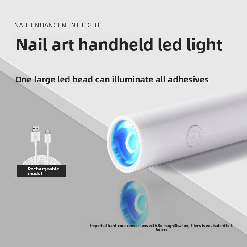 Lámpara de uñas UV LED portátil de secado rápido
