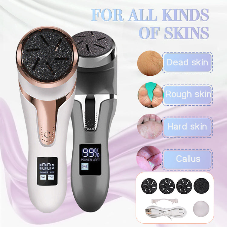 Exfoliador de Pies Eléctrico con Pantalla LCD