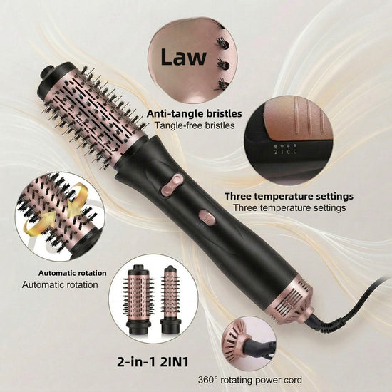 Cepillo secador moldeador giratorio 1200 W - vista 2