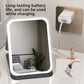 Espejo de maquillaje LED plegable recargable - vista 2