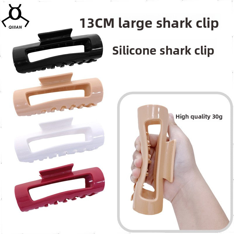 Pinza de pelo grande de silicona