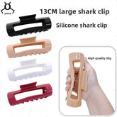 Pinza de pelo grande de silicona
