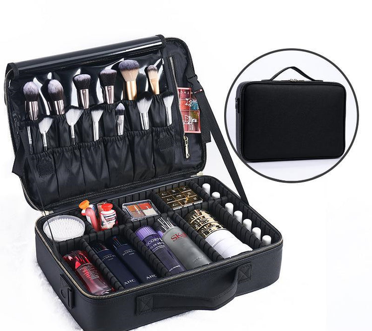 Neceser de Maquillaje con Compartimentos