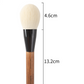 Set de 14 Brochas de Maquillaje con Mango de Madera
