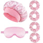 Kit de Rizos sin Calor con Gorro de Dormir – Ondas Mientras Duermes